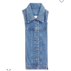 Veronica Beard Dickey Insert Classic Blue Denim 100% Cotton Size 00-14 Preppy